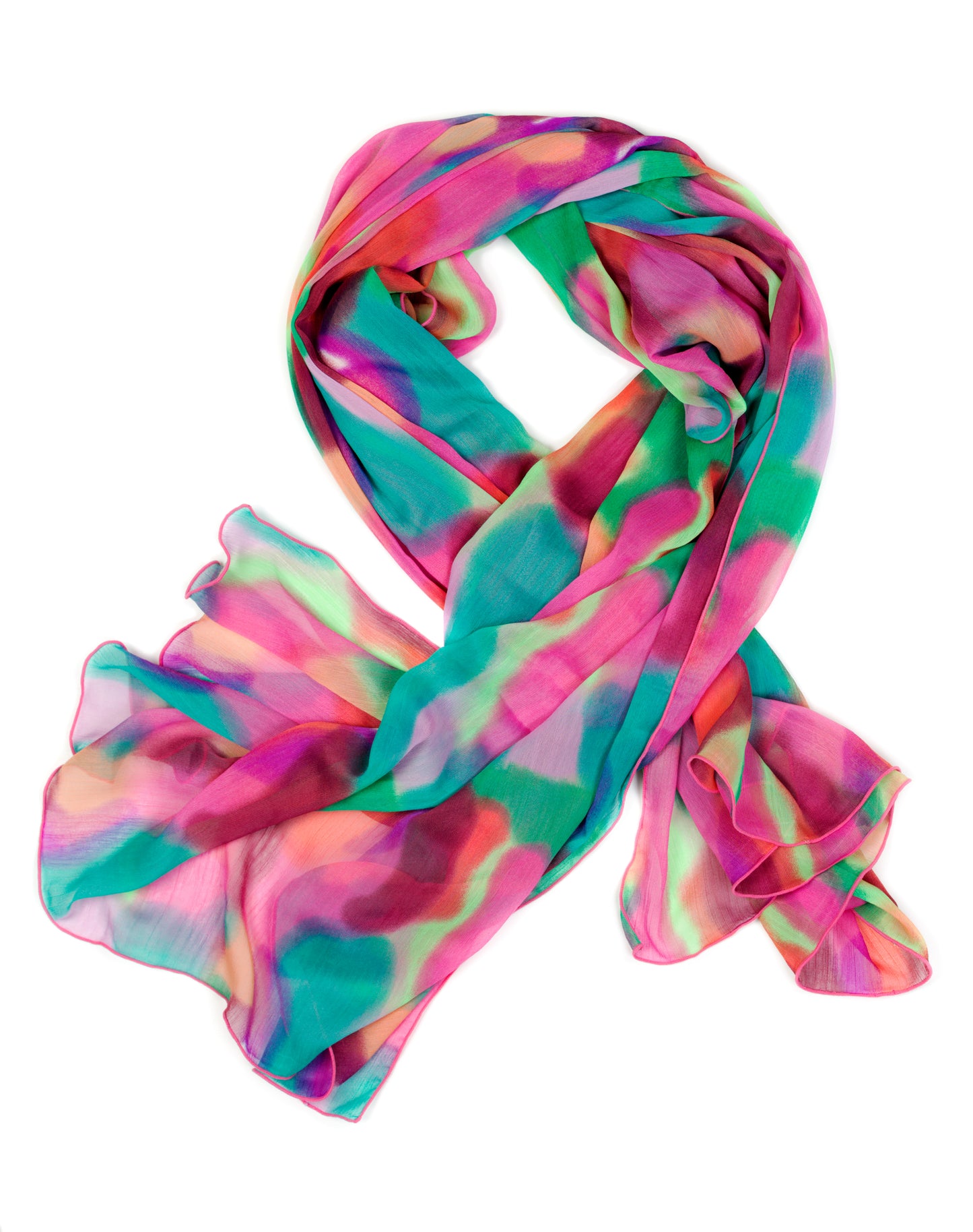 Dark Print Scarf