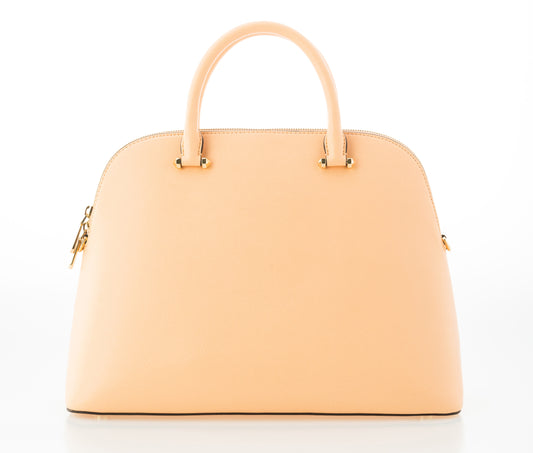 Yellow Leather Tote